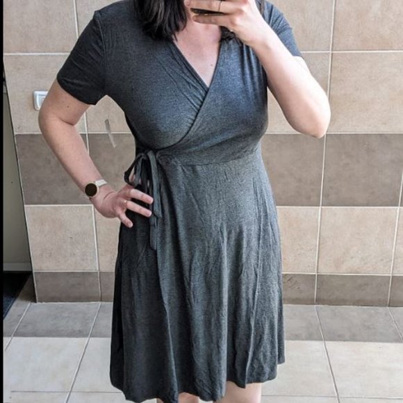 Dresses & Skirts - Faux-Wrap Dress